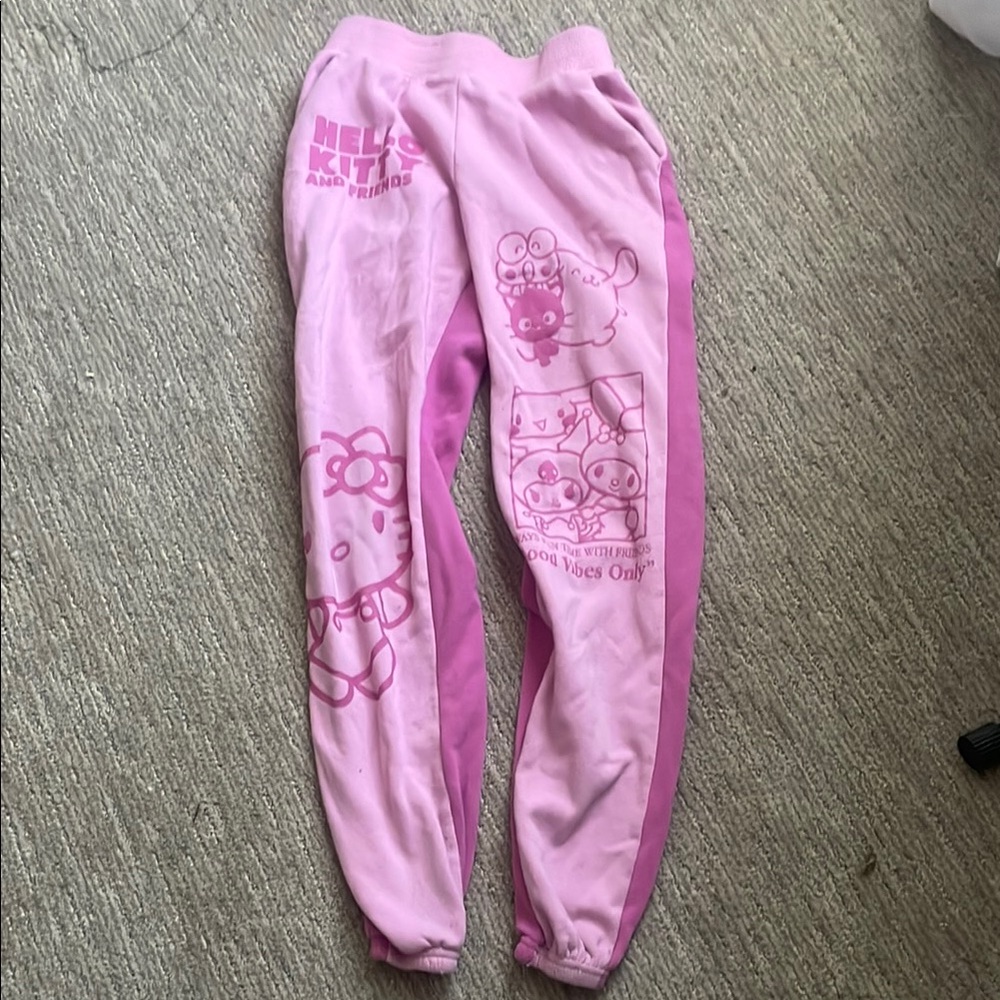Hello Kitty Pink Kids Joggers